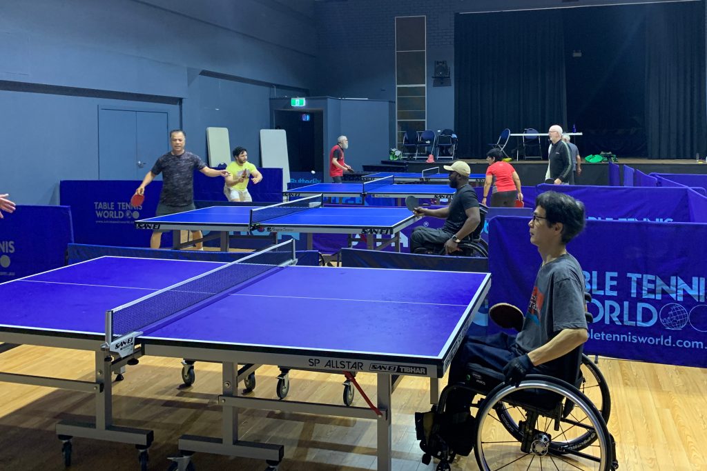Table Tennis at Maroubra Seals Club