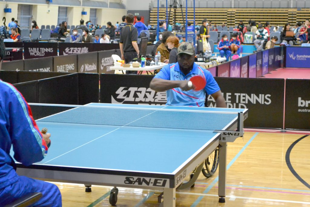Raphael Uzoma 2022 Table Tennis Australia National Championships Wheelchair Singles